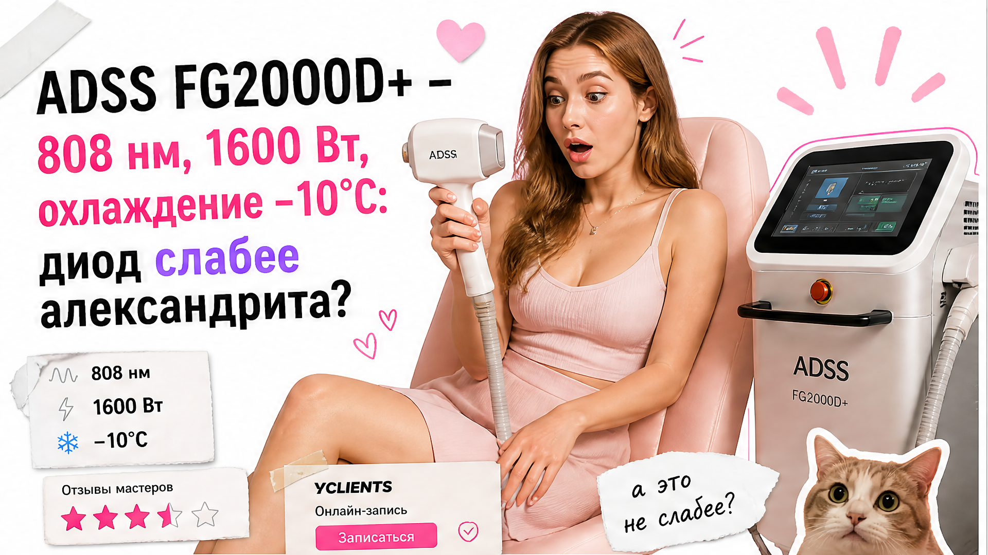 Обзор диодного лазера ADSS FG2000D+ — характеристики и эффективность