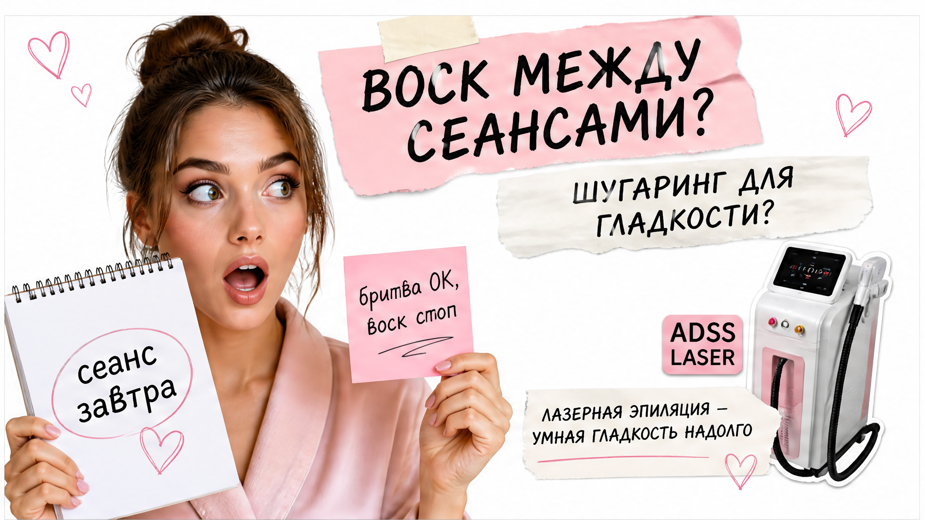 Можно ли бриться между процедурами лазерной эпиляции