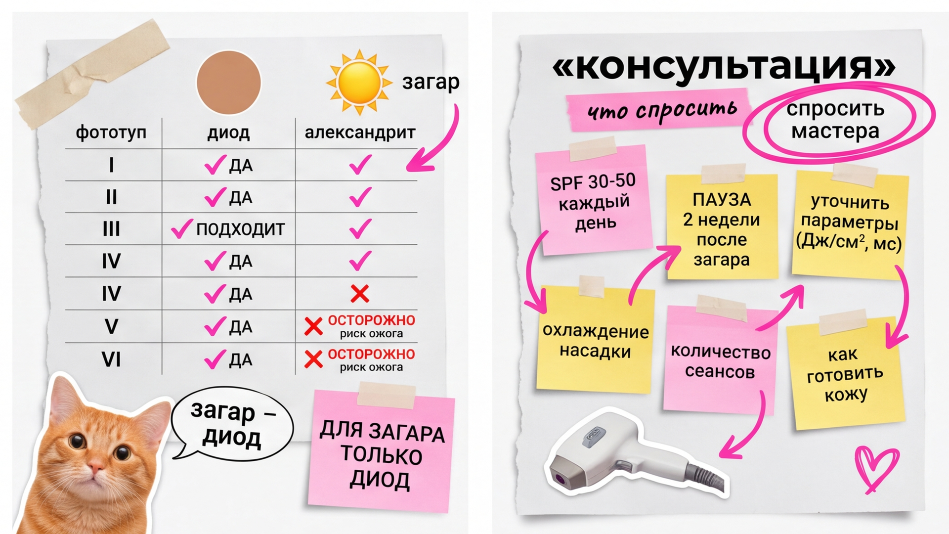 Чеклист вопросов мастеру перед выбором лазера