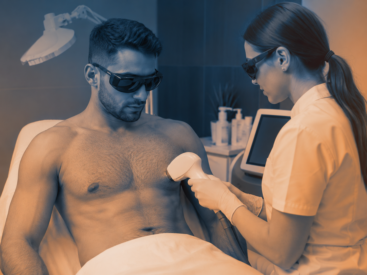 Мужская эпиляция грудь — консультация Laser PRO Большевиков